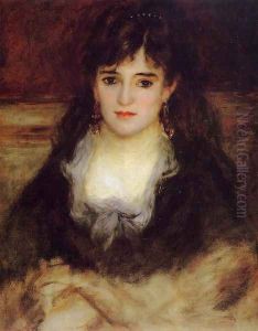 Portrait of a Woman (Nini Fish-Face) by Pierre Auguste Renoir