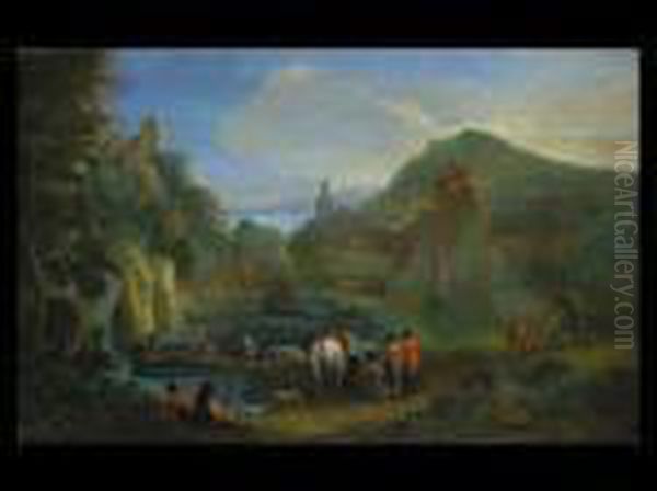 Landschaft Mit Figurenstaffage - view 1