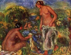 Women bathers by Pierre Auguste Renoir