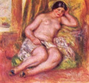 Sleeping odaliske by Pierre Auguste Renoir