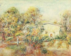 Landscape at Cagnes 2 by Pierre Auguste Renoir