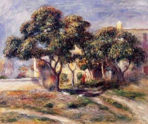 Medlar Trees, Cagnes by Pierre Auguste Renoir