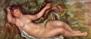 Reclining Nude by Pierre Auguste Renoir