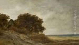 La Chaumiere Sur La Hauteur by Georges Michel