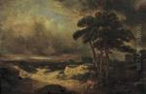 Landscape With Chalky Cliffs - view 1