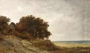 La Chaumiere Sur Les Hauteurs by Georges Michel