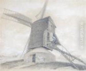 Moulin A Vent by Georges Michel