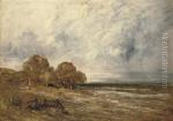 Saint-denis In A Stormy Landscape - view 1