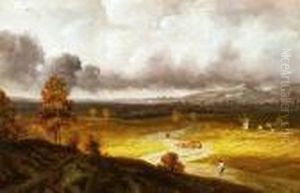 Paysage De La Plaine De France