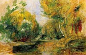 Landscape12 2 by Pierre Auguste Renoir