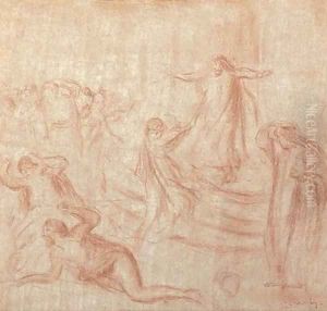 Esquisse pour Oedipe Roi by Pierre Auguste Renoir