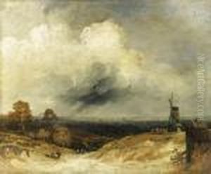The Approaching Storm by Georges Michel