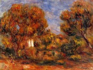 Landscape2 2 by Pierre Auguste Renoir