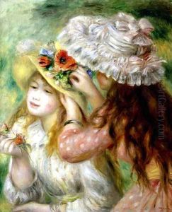 Summer Hats by Pierre Auguste Renoir