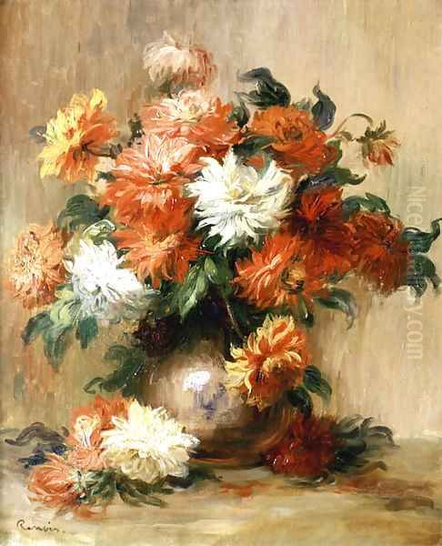 Still Life with Dahlias - view 1