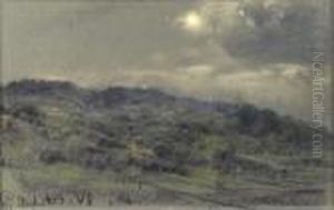 Paesaggio Con Cielo Aperto by Francesco Paolo Michetti