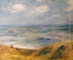 View of the Sea Guernsey by Pierre Auguste Renoir