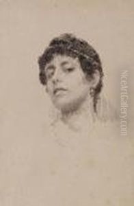 Volto Femminile by Francesco Paolo Michetti