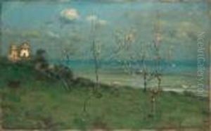 Alberi In Fiore by Francesco Paolo Michetti
