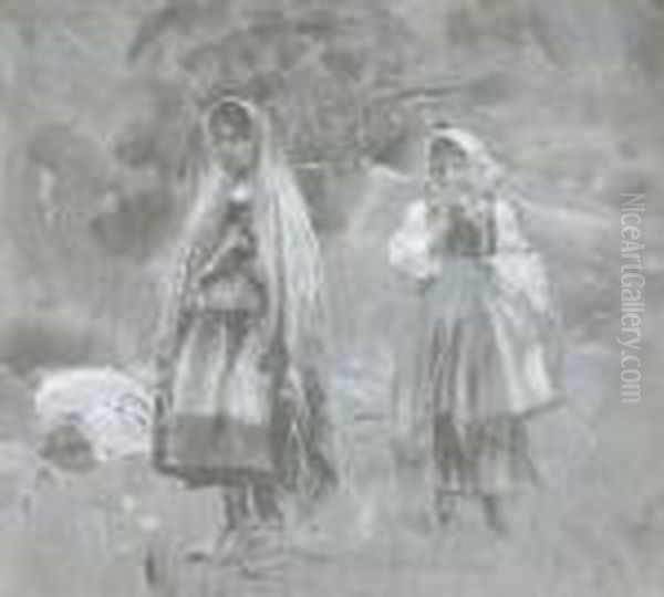 Due Figure Di Ragazze - view 1