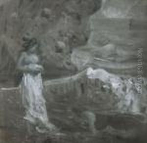 Nudo Al Mare by Francesco Paolo Michetti