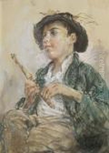 Pastorello Con Flauto - view 1