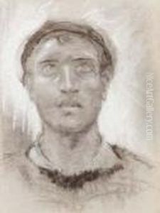 Ritratto Di Pastorello by Francesco Paolo Michetti
