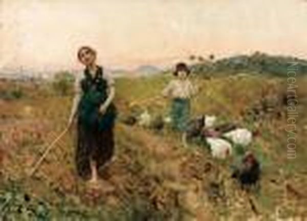 Ritorno Dai Campi - 1885 Ca. - view 1