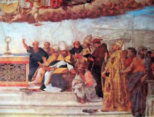 Disputation of the Holy Sacrament (Detail) 7 Disputation of the Holy Sacrament (Detail) 7