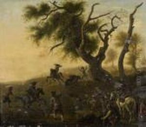 Scene De Chasse Scene De Chasse