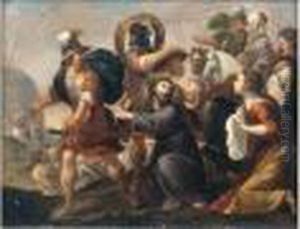 Le Christ Sur Le Chemin De Croix by Jan Miel
