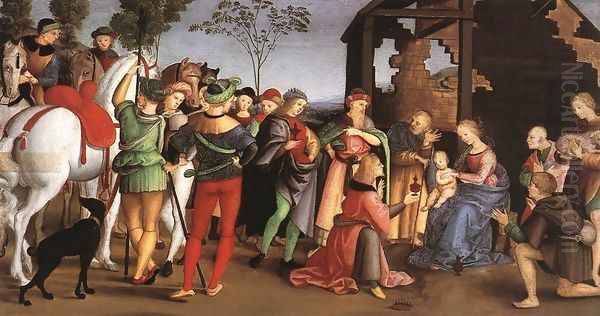 The Adoration of the Magi (Oddi altar) - view 1
