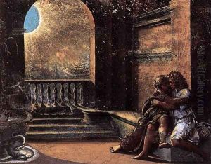 Isaac and Rebecca Spied upon by Abimelech Isaac and Rebecca Spied upon by Abimelech