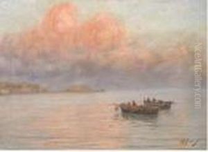 Veduta Del Golfo Di Napoli