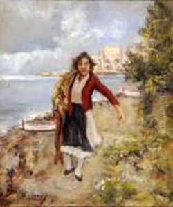 La Moglie Del Pescatore by Vincenzo Migliaro