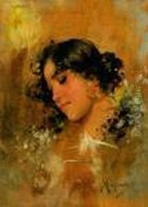 Giovinetta Tra I Fiori
