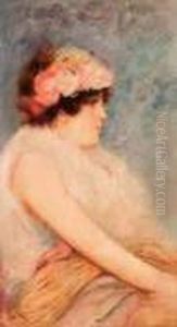 Profilo Di Fanciulla by Vincenzo Migliaro