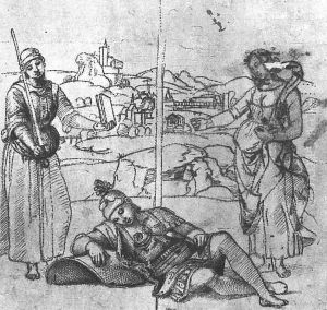 Study for "The Knight's Dream" 1504 Study for "The Knight's Dream" 1504