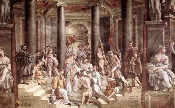 The Baptism of Constantine - view 1