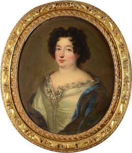 Portait De Marie Anne Christine Victoire De Baviere, Dauphine De France