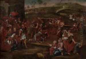 Kreuztragung Christi Mit Simon Von Kyrene