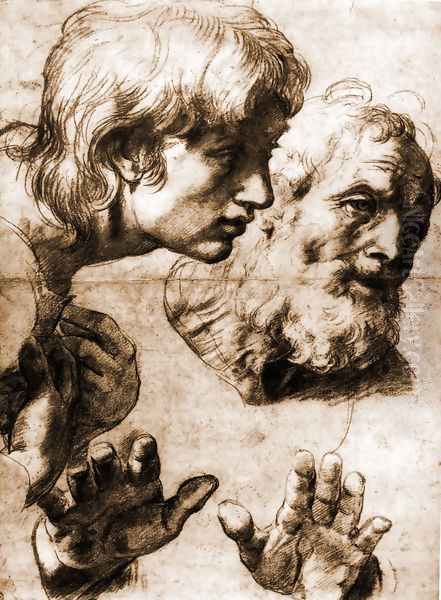 Studies For The Transfiguration - view 1