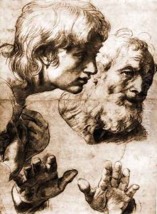 Studies For The Transfiguration by Raphael