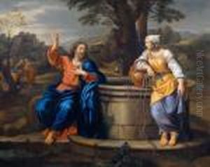 Le Christ Et La Samaritaine by Pierre Mignard