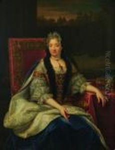 Portrait De Madame De Ventadour.