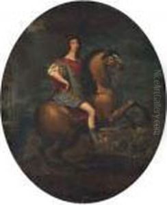 Portrait Equestre Du Grand Conde