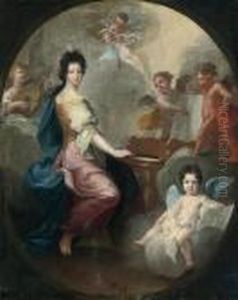 Portrait Of A Lady As Saint Cecilia