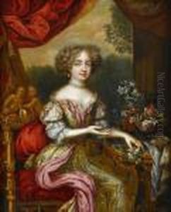 Portrait Of A Lady Said To Be The Duchess Of Burgundy