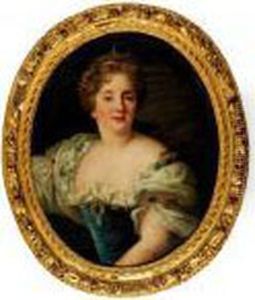 Portrait Presume De La Duchesse De Ventadour En Diane. by Pierre Mignard