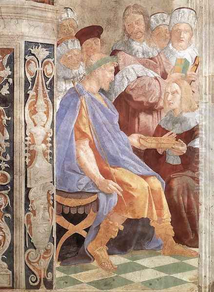 Justinian Presenting The Pandects To Trebonianus - view 1